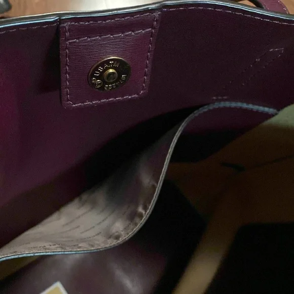 Michael Kors Burgundy Tote Bag - Picture 10 of 10